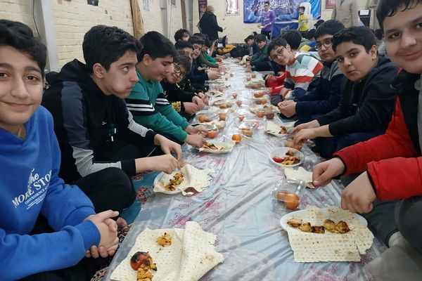 اردوی شبانه در دبیرستان استعداد درخشان شهید بهشتی ناحیه 2 شهرری 