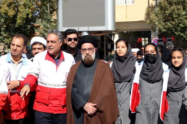 راهپیمایی با شکوه ۱۳ آبان ماه در شهرستان آباده