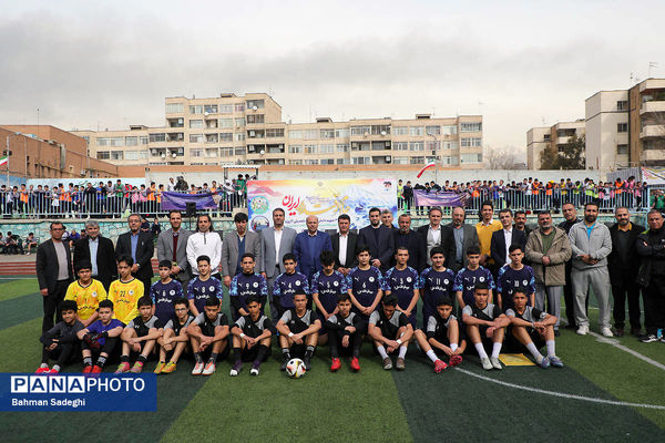 افتتاحیه مسابقات ورزشی بین مدرسه‌ای جام اقتدار ایران