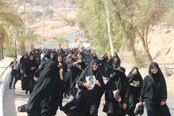 شور حسینی جاماندگان اربعین در فهرج