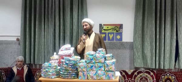 حضور ۷٠ دانش‌آموز  معتکف در مسجد امام رضا(ع)، رضا آباد شرقی شیروان