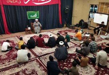 هیئت هفتگی  انصار المهدی در اتحادیه انجمن های اسلامی دانش آموزی نیشابور 