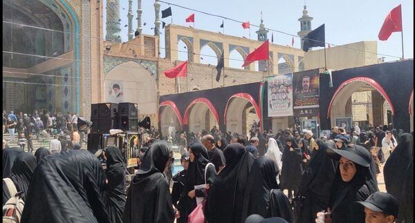 دل‌های جامانده، گرد حرم سلطان علی(ع) در مشهد اردهال به شور افتادند