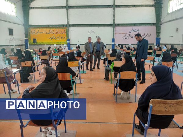 بازدید مدیر آموزش و پرورش سملقان از آزمون های ورودی مدارس تیزهوشان