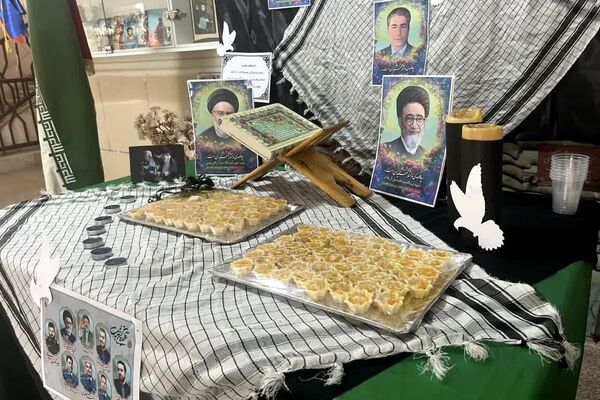 برپایی موکب به‌مناسبت سالروز شهادت رئیس جمهور و همراهان در دبیرستان شاهد 16