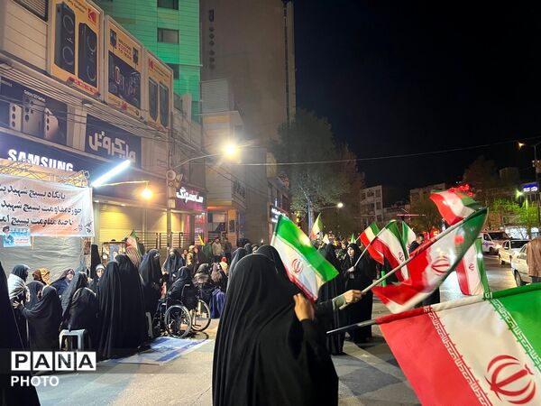 موکب پایگاه بسیج شهید پشنگ‌زاده در اجتماعات مردمی