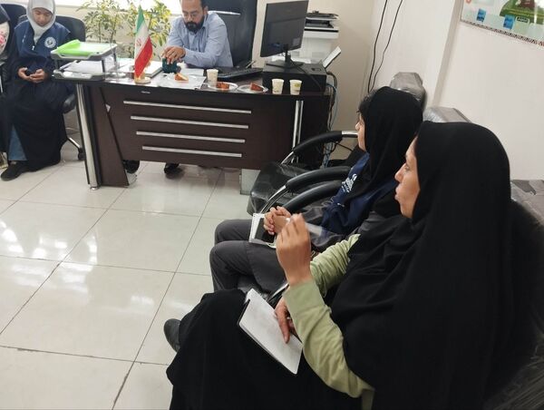 نشست صمیمانه معاون پرورشی و تربیت‌بدنی ناحیه 7 با سردبیر خبرنگاران خبرگزاری پانا 