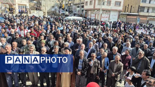 راهپیمایی 22 بهمن در قالب دوربین پانا سپیدان