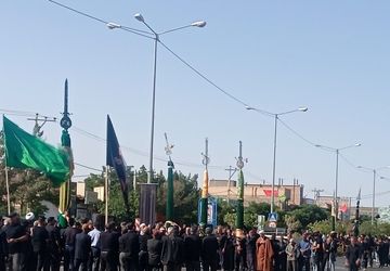 مراسم روز عاشورا در شهر عشق آباد