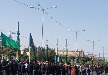 مراسم روز عاشورا در شهر عشق آباد