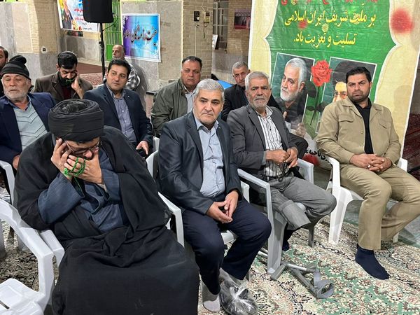 ششمین مراسم سالگرد شهادت سردار سپهبد شهید حاج قاسم سلیمانی در خاتم 