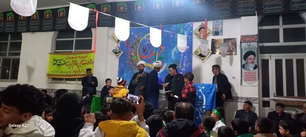 جشن میلاد با سعادت امام زمان (عج) در مسجد امام زمان