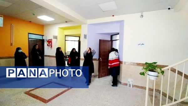 بیست و هفتمین مانور سراسری زلزله و ایمنی در مدارس شهرستان کلات