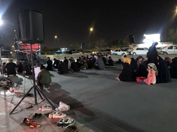 مراسم عزاداری شهادت امام صادق(ع) در بندرعباس 