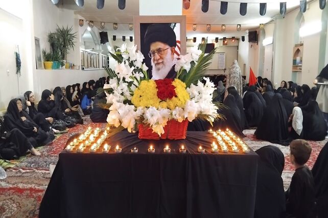 مراسم سوگواره قائد شهید حضرت آیت‌الله العظمی امام خامنه‌ای 