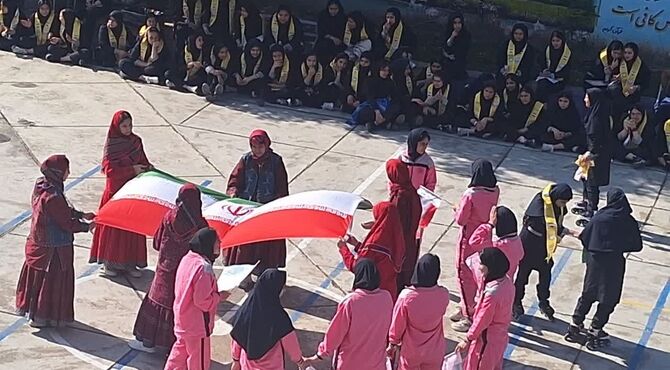 وطن یار در مدرسه شاهد ریحانه