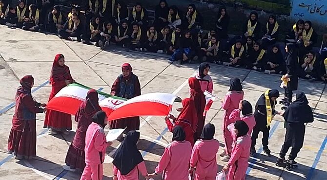 وطن یار در مدرسه شاهد ریحانه