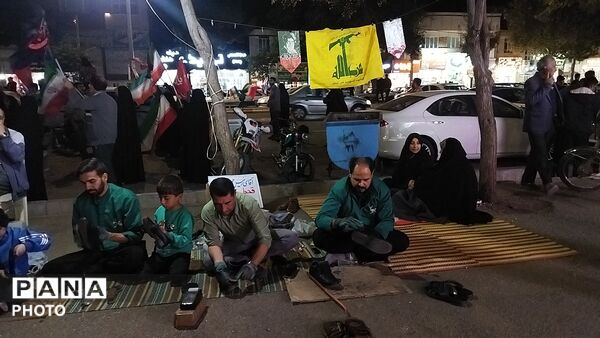 موکب واکس صلواتی بلوار فضل در دویست و سی و یکمین شب 