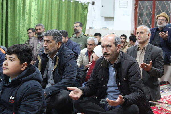 گرامیداشت پنجمین سالگرد شهادت سردار سلیمانی در شهر درق 