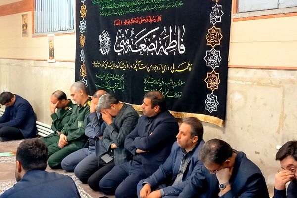 سوگواره فاطمی و گرامیداشت هفته بسیج در ورامین