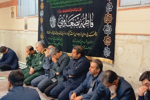  سوگواره فاطمی و گرامیداشت هفته بسیج در ورامین