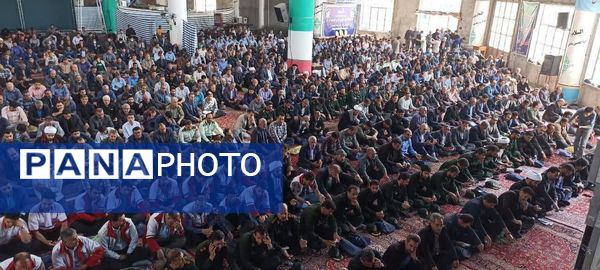 مراسم عزاداری سیدالشهدای خدمت در لرستان