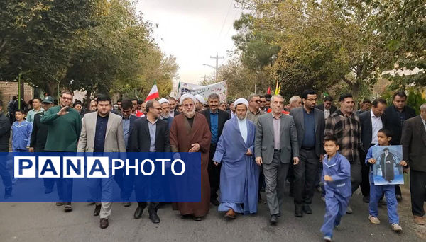 مراسم یوم الله 13 آبان در شهر جعفریه قم