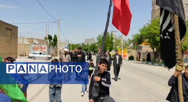 عزاداری شهادت امام صادق (ع) در شهر تیتکانلو