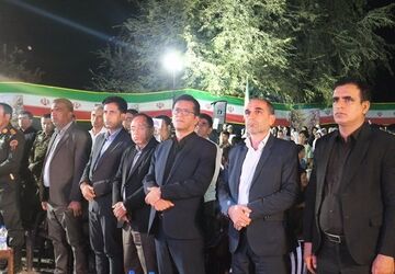 حضور مدیرکل آموزش‌وپرورش هرمزگان در مراسم اربعین دانش‌آموزان میناب 