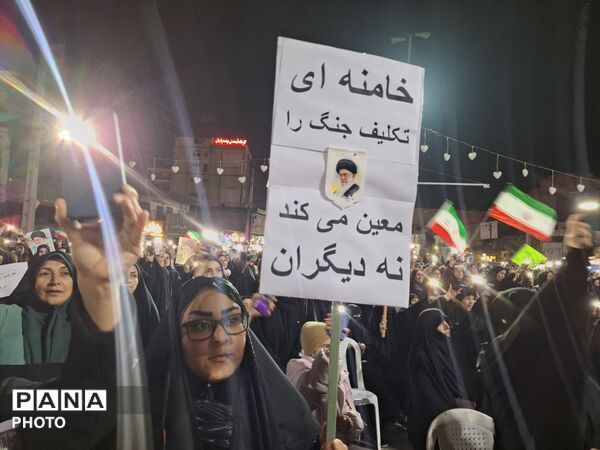 شکوه حضور آزادشهری ها در تجمعات
