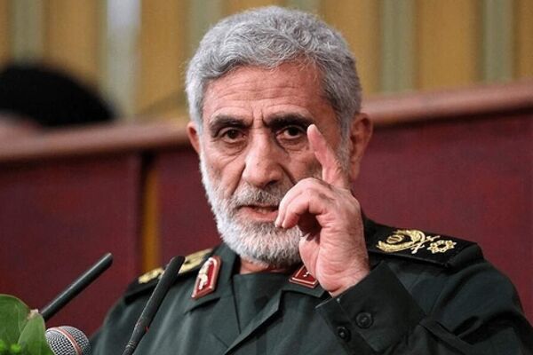 سردار قاآنی از کمربند امنیتی جدید محور مقاومت رونمایی کرد