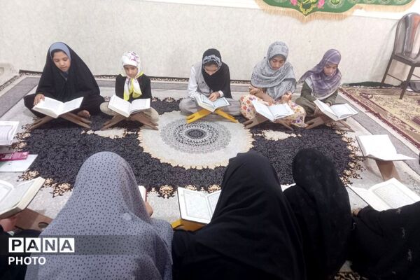 مسجد امام حسین (ع) شهرک گلشهر رودبارجنوب میزبان نوجوانان مشتاق کلام وحی 