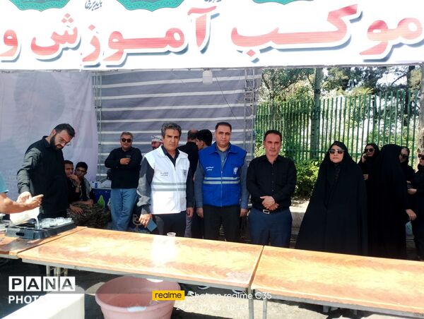 وداع با اقای شهید ایران