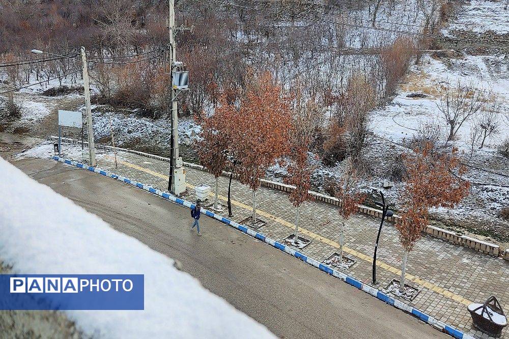 جلوه زمستانی طبیعت شهر بار نیشابور 