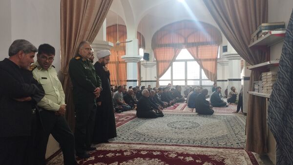 مراسم عزاداری سیدالشهدا خدمت در خلیل آباد