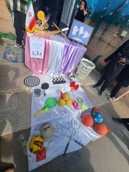 المپیاد ورزشی درون مدرسه ای در آموزشگاه تکتم باخرز