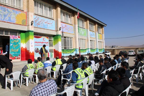 بیست‌وهفتمین مانور سراسری زلزله در مدارس شهرستان بن