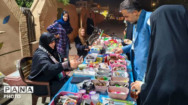 موکب شهیده فاطمه موحدان در یزد
