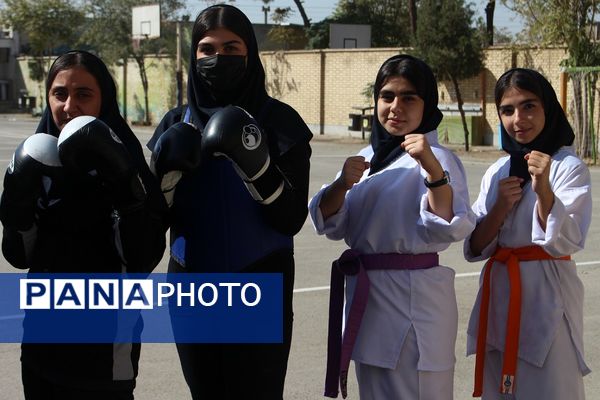 المپیاد ورزشی درون مدرسه‌ای دبیرستان نرجس باقرشهر 