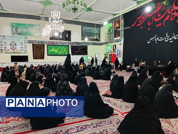 مراسم شام غریبان حضرت رقیه(س) در روستای عارف آباد