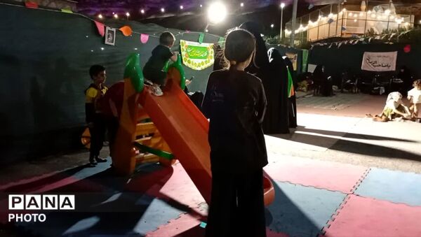 برپایی موکب کودک و نوجوان در دامنه کوه خضر نبی قم