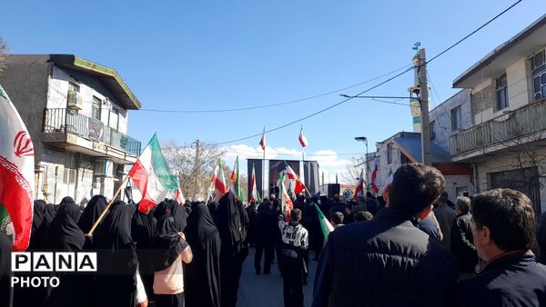 تجمع مردم جوکار در سوگ شهادت رهبر عزیز امت اسلامی