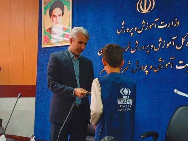 مراسم تجلیل از خبرنگاران پانا کاشمر 