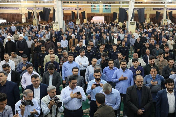 مراسم سوگواری سیدالشهدای خدمت در بوشهر