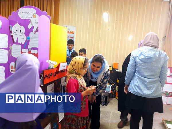 نمایشگاه طرح جابر در دبیرستان بیت المقدس قائمشهر