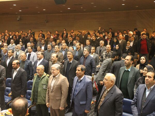 برگزاری مراسم تکریم و معارفه فرماندار مشهد مقدس