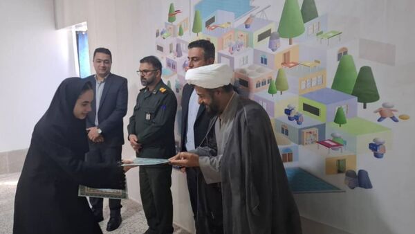 جشن آغاز سال تحصیلی و گرامیداشت هفته دفاع مقدس در دبستان زهرای اطهر