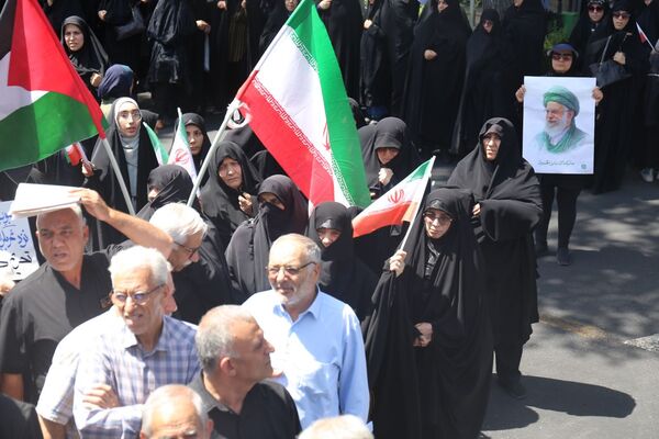 راهپیمایی جمعه خشم در تبریز