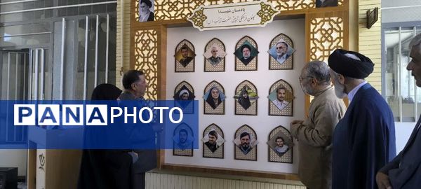 افتتاح یادمان شهدای کانون حضرت زینب (س)