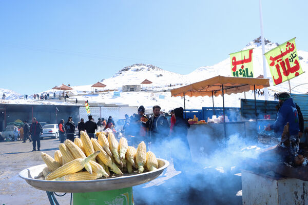 نشاط زمستانی در پیست «سخوید» یزد